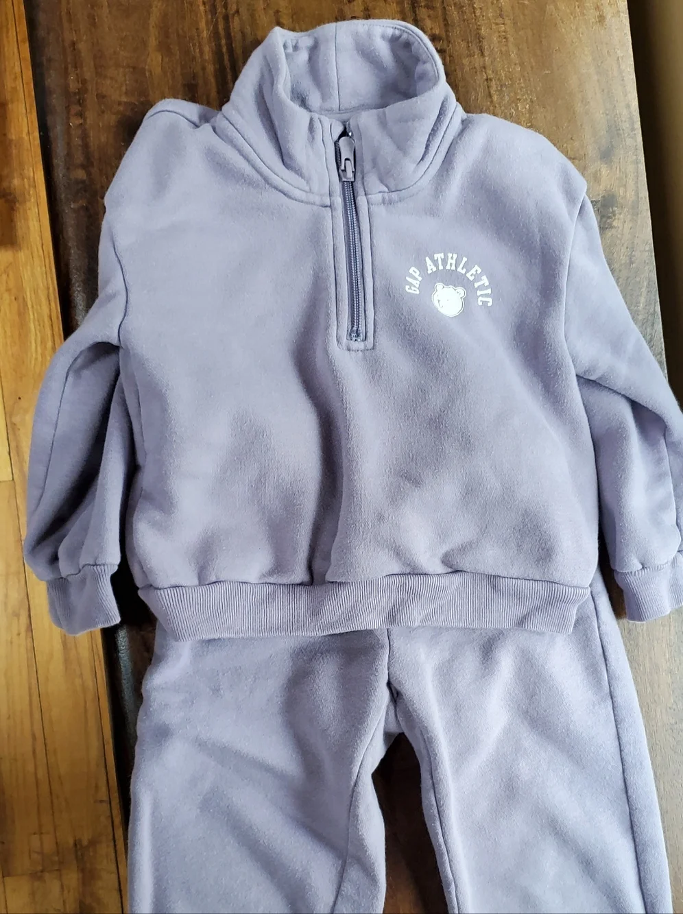 Baby GAP Lavender Sweatpants & Sweatshirt Set - Picture 1 of 5